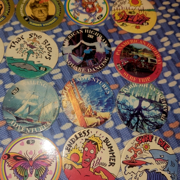 28 Limited Edition Original 1994 POGS Milk Caps!! Collectibles!! - Picture 4 of 8